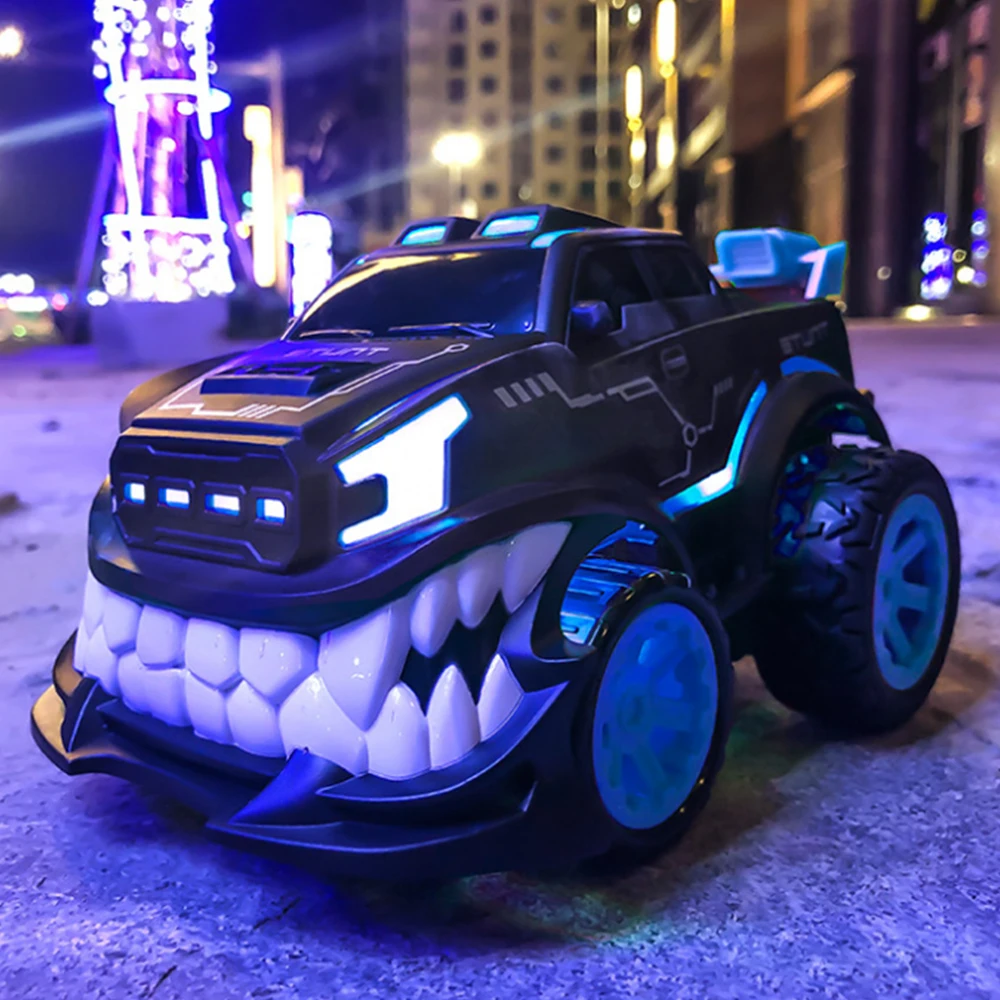 Детские Игрушечные Машинки RC к Рождеству милый трюк дистанционного управления автомобилем 2,4G высокоскоростной внедорожный восхождение автомобиля 360 вертикальное вращение