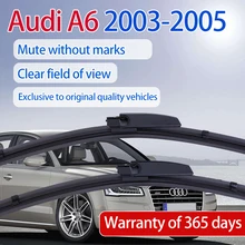 

ShangKeWen Wipers Blade For Audi A6 Universal Noise Reduction Boneless Silicone Windshield Soft Frameless Wipers Audi Accessoris