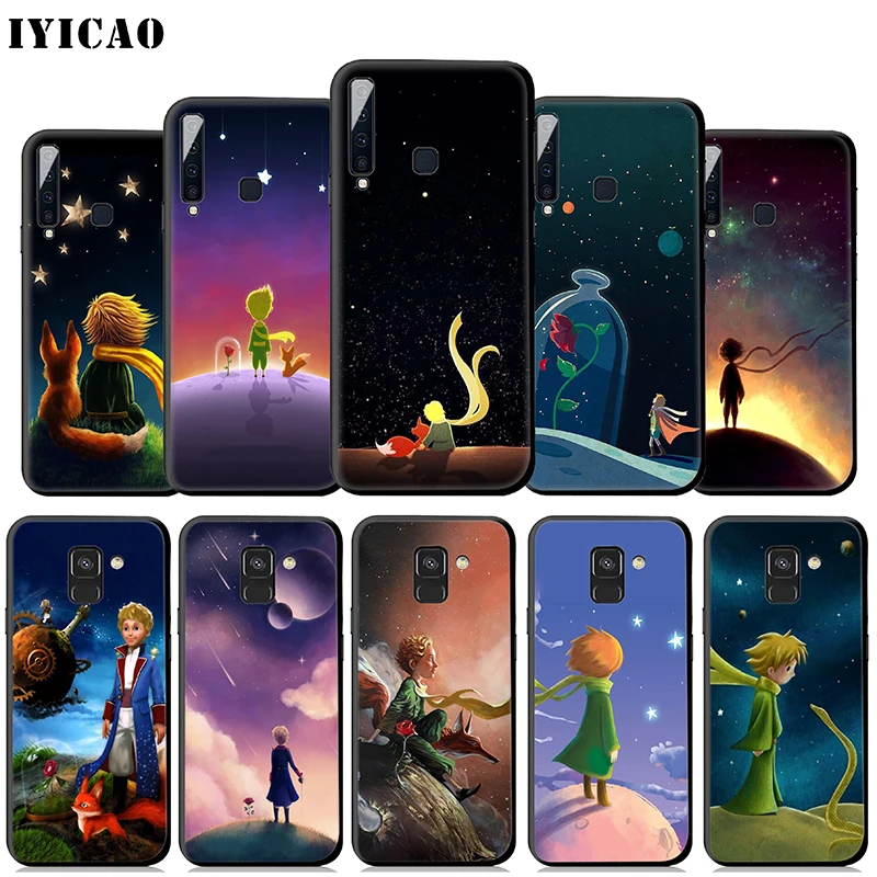 Мягкий чехол IYICAO The Little Prince для samsung Galaxy A9 A7 A8 A6 Plus 2018 A3 A5 2017 2016 &amp J6 |