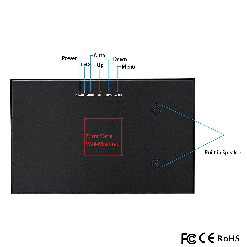 11," 1080 P портативный монитор HD lcd Мини компьютер CCTV видеонаблюдения HDMI USB ЖК для PS4 PS3 Raspberry switch CCTV