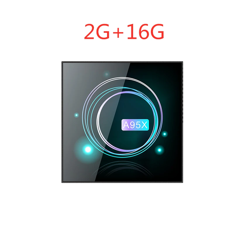2G 16G A95X F3 тонкий Android 9,0 Amlogic S905X3 ТВ-приставка 4 ГБ 32 ГБ 64 Гб 8K HD 2,4/5,0G WiFi медиа-проигрыватель Google Android tv Box SetTop Box - Цвет: 2G 16G