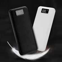 8 батареек ЖК-цифровой дисплей банк питания чехол двойной USB порт мобильный силовой корпус модуль DIY Kit внешний аккумулятор зарядное устройство коробка