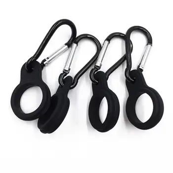 

10Pcs Outdoor Climbing Water Bottle Hang Buckle Silicone Sports Bottle Buckles Carabiner Clip For Outdoor Activities Daily Use