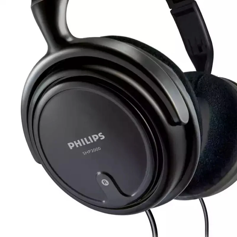Оригинальные Наушники PHILIPS SHP2000 3,5 мм, музыкальная гарнитура, наушники для прослушивания басов, стандартные наушники SHP2000