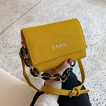 

Scrub Leather Mini Crossbody Bags For Women 2019 Chain Shoulder Messenger Bag Lady Cross Body Bag Female Cell Phone Handbags