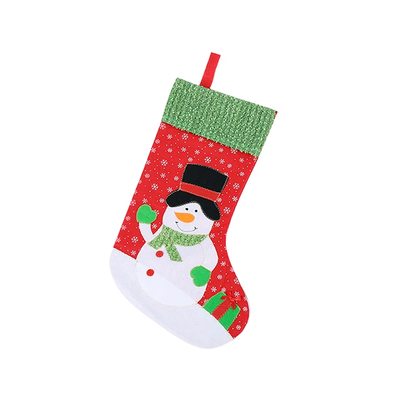 Creative Exquisite Cute Christmas Xmas Tree Hanging Party Tree Decor Santa Stocking Sock Gift Candy Bags
