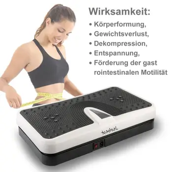 

LCD Display Fat Burning Plate Exercise Vibration Fitness Massager Slimming For Body Building Workout Weight Loss HWC