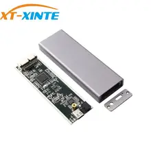 XT-XINTE из алюминиевого сплава Type-C USB-C до 16 + 12 Pin Мобильный Корпус для жесткого диска Air Pro 2013 2014 2015 2016 SSD портативный чехол