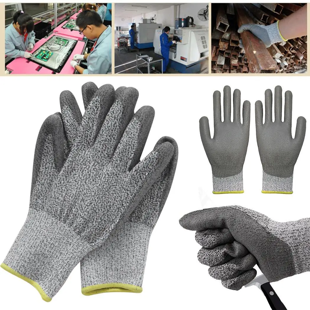 

Cut-proof Stab-resistant Wear-resistant Non-slip Gardening Protective as the picture shown 65g Gloves Pair