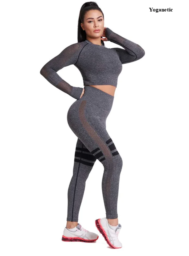Brand Gym suits Workout Sets Women 2 Piece Yoga Fitness