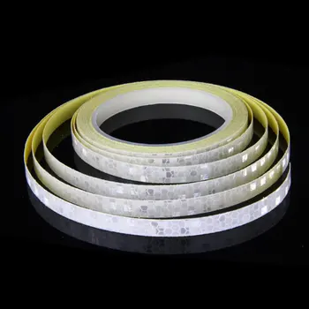 

Fluorescent Bike Bicycle Cycling Motorcycle Reflective Sticker Safety Waterproof Wheel Rim Strip Decal Tape