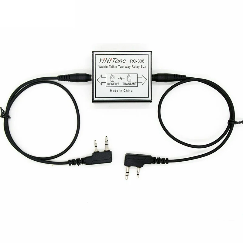 K-head K-head/M-head RC-308 двухстороннее портативное радио реле портативный приёмопередатчик-ретранслятор Коробка TK для Baofeng KENWOD TYT аксессуары - Цвет: K-head