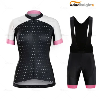 

Cycling Clothes Summer Women Bicycle Clothing Cycling Jersey Mountain Bike Girls Racing Women Bib Short Pants Bontrager 19D GEL