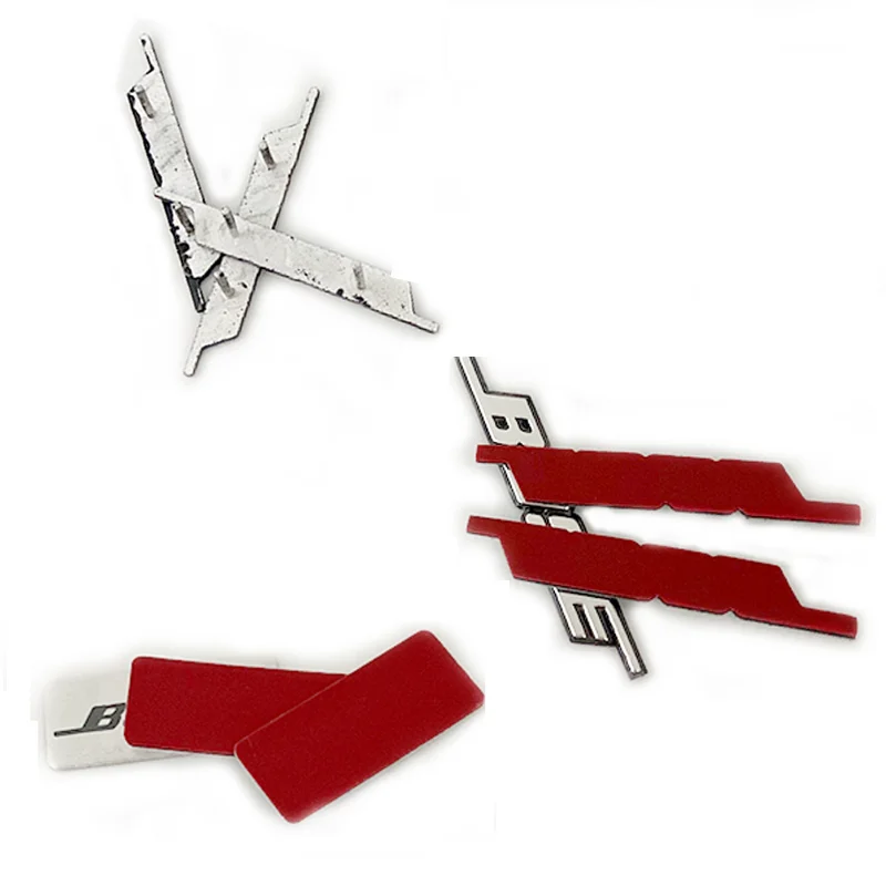 10 шт./лот алюминиевая 3D металлическая ШТЫРЬКОВАЯ деталь Авто Hi-Fi динамик аудио