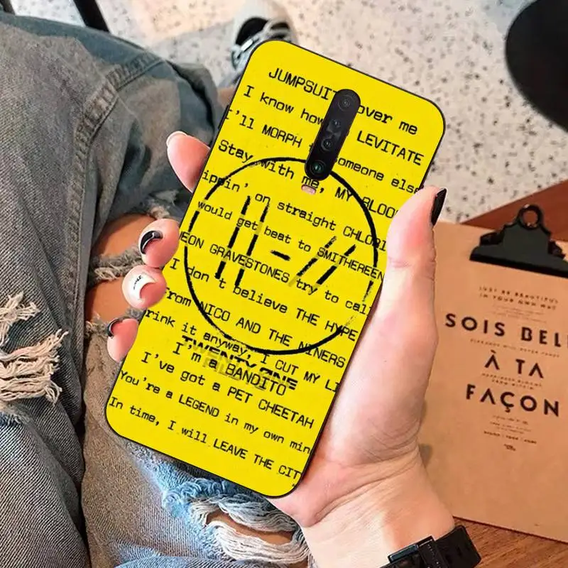 TOPLBPCS Twenty One Pilots 21 DIY чехол для телефона RedMi 8 9 4X 5 plus 6 pro GO 7 8A s2 K20|Бамперы| |