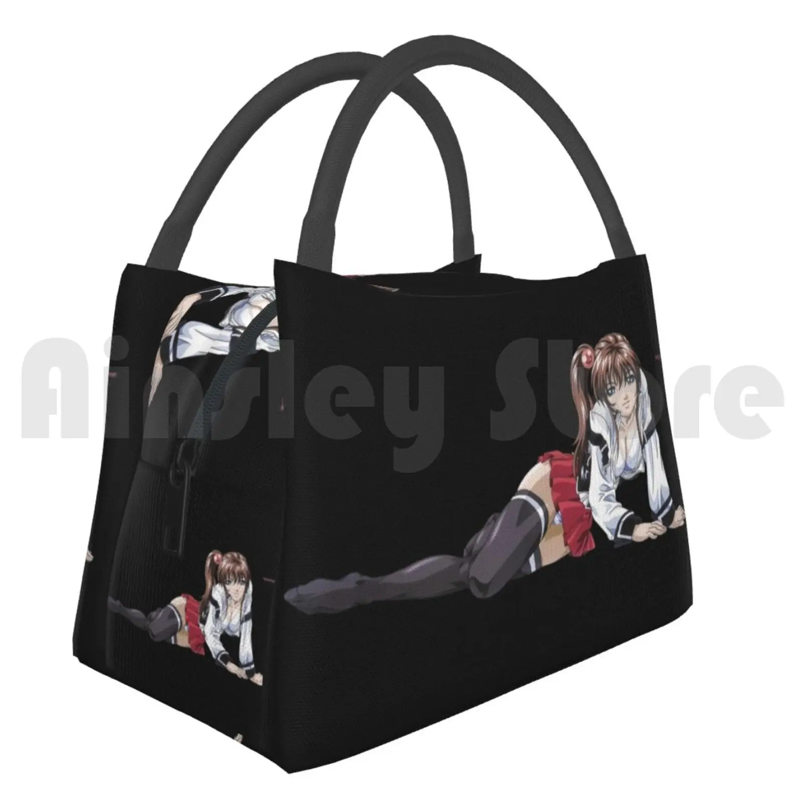 

Cooler Lunch Bag Picnic Bag Black Bible Hentai Bible Black Anime Schoolgirl Aesthetic Weeaboo Panties Ecchi