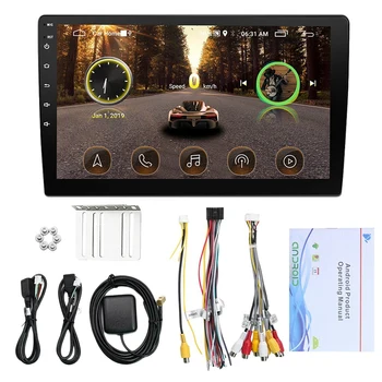 

2 DIN Android 8.1 10 Inch Car Radio Car GPS Navigation Wifi Bluetooth Car Mp5 Multimedia Player(9101)