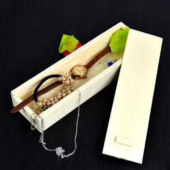 

Wooden Stationery Pencil Case Hollow Base Box Pull Pen Holder Push Storage Box Holder