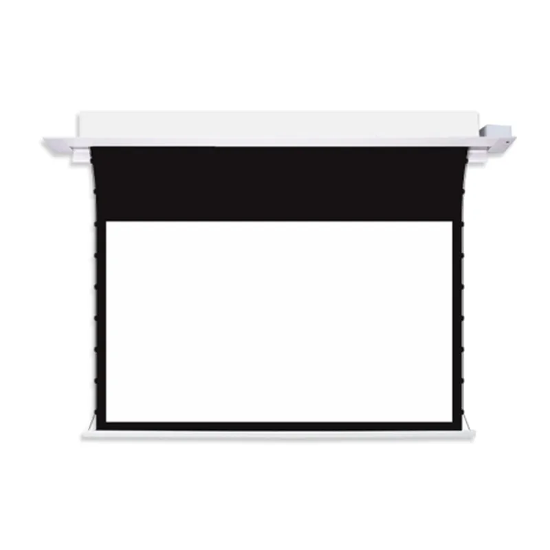 

Luxury series Tab-Tension Screen, 4:3, Tensioned In-Ceiling Projection Projector Screen