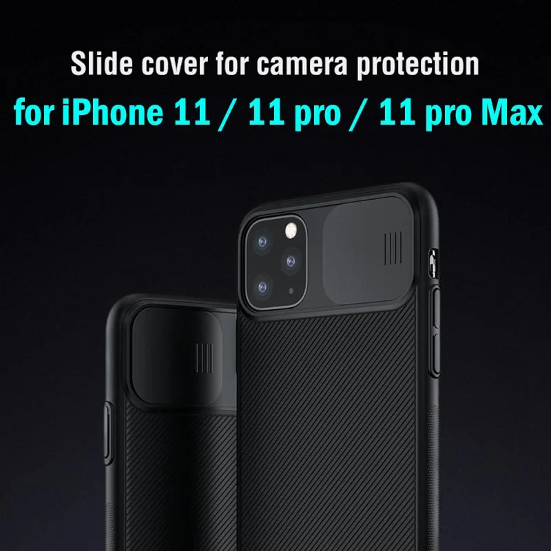 

Camera slide shield case for iPhone 11 pro max Original NILLKIN cameshied cover for iPhone 11 pro max