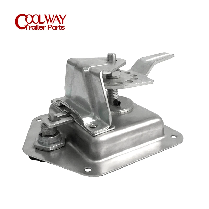 Stainless Steel Folding T Handle Door Lock Recessed Latch With Keys RV Trailer Truck Camper Tool Box