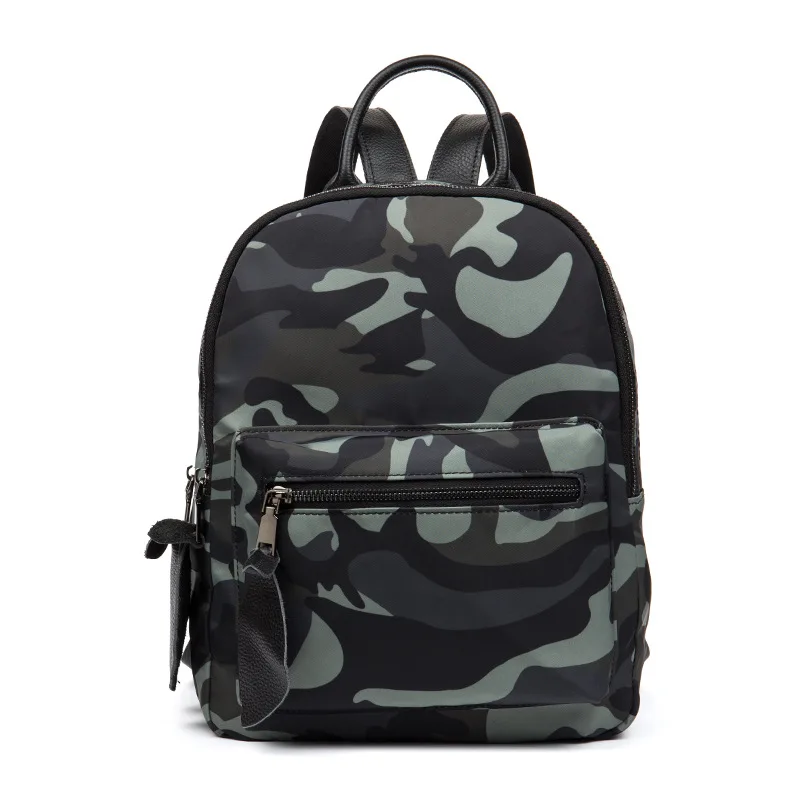 

New Style Fashion Lightweight Oxford cool inflooring Versatile Female Backpack Camouflage Casual Women's Backpack WOMEN'S Bag a