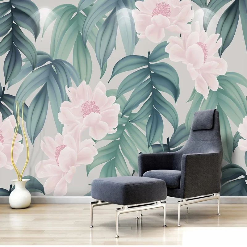 Modern-3D-Wallpaper-Tropical-Rainforest-Banana-Leaf-Flowers-Photo-Wall-Murals-Living-Room-TV-Sofa-Background (1)