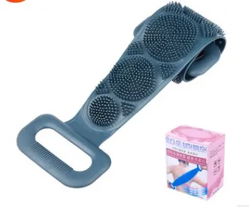 

Long Scrubbing Silicone Bath Towel Bathing Back Rubbing