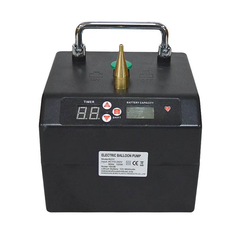 Balloon Electric Air Pump Magic Balloon 5 Inch Round B231 High Pressure Type Single Hole Long Inflator110-240V electric pump