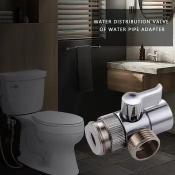 

Washbasin Faucet, Three-Way Automatic Washing Machine Adapter, Pipe Diverter One Outlets And Inlet Valve, Two Inlet P0S0