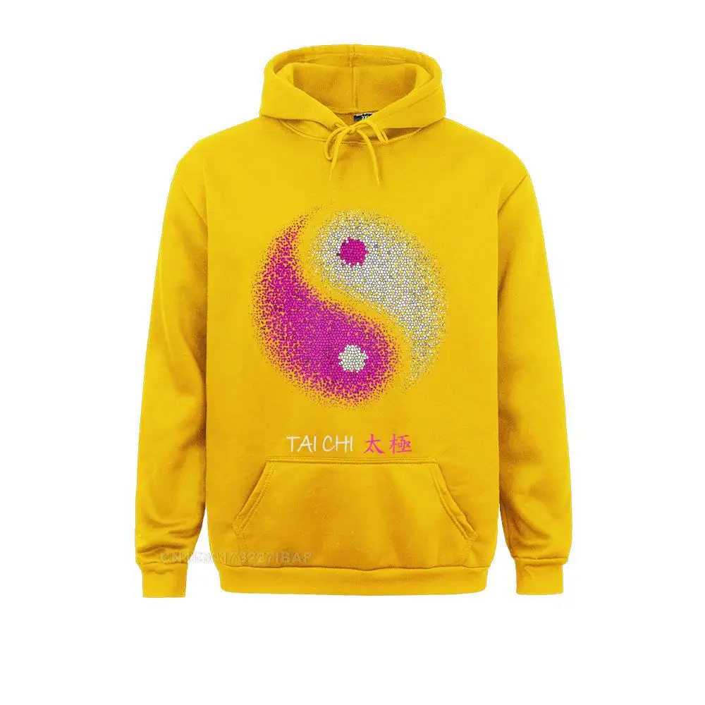 Tai Chi Yin Yang Energy Meditation Comics Adult Sweatshirts Plain NEW YEAR DAY Long Sleeve Hoodies High Street Hoods