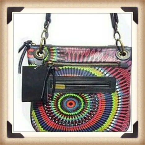 Испания Новая модная сумка для женщин с одним плечом сумка через плечо дизайн - Цвет: 7