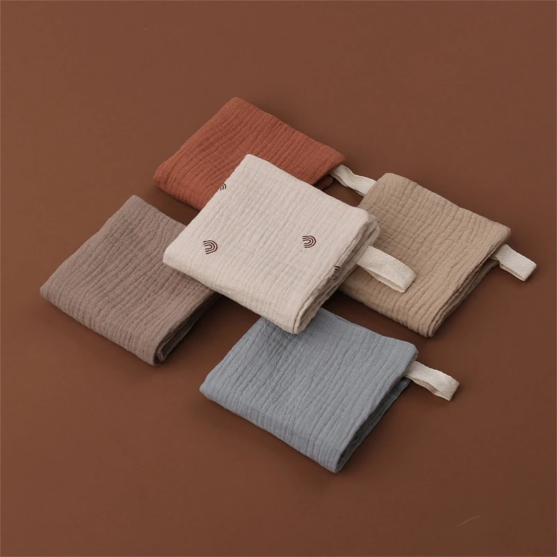 Baby Face Cloth Soft Absorbent Gauze Saliva Towel Bib Bath Towel Cotton Burp Cloth Handkerchief Kindergarten Washcloth 10 Pcs