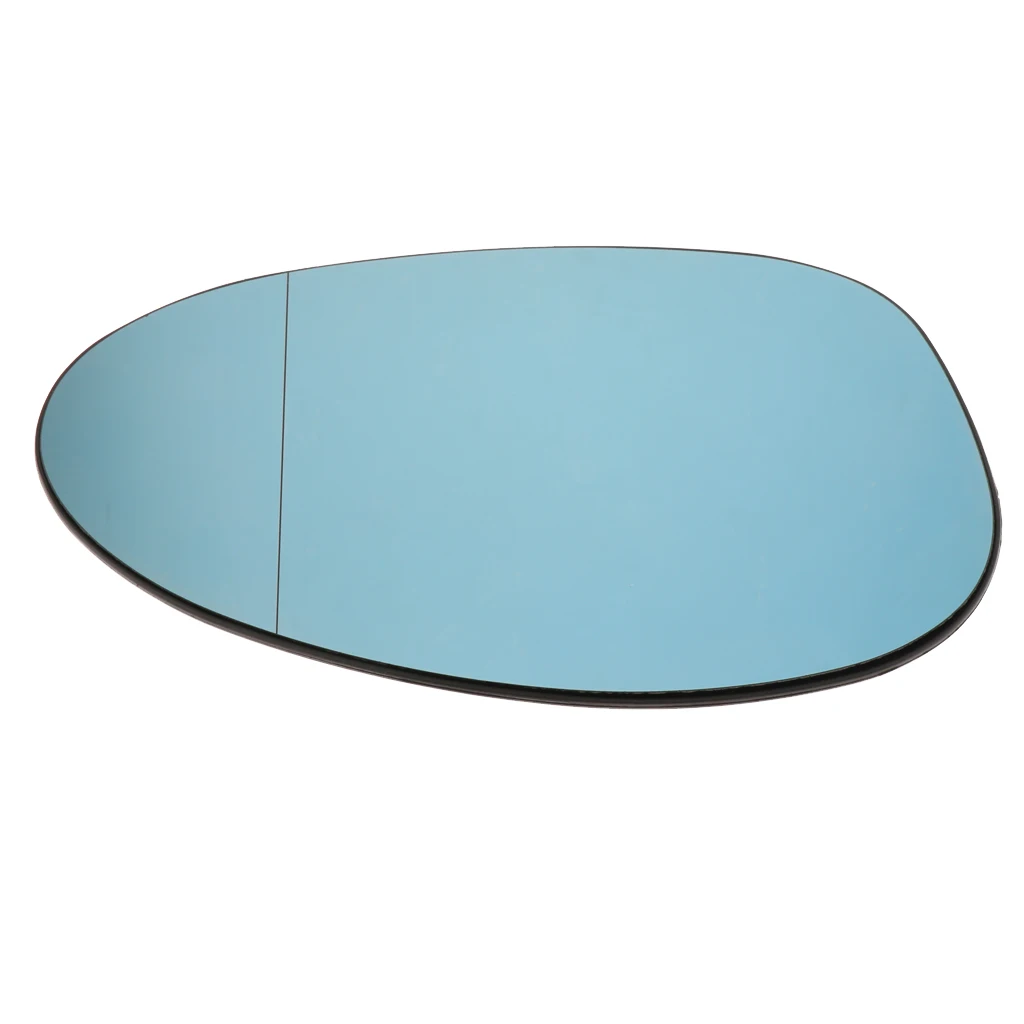 Right Door Side Heated Wing Mirror Glass for BMW 1 Series 3 Series E87 E88 E90 E91 Rear Mirror Lens Equipment (Blue)