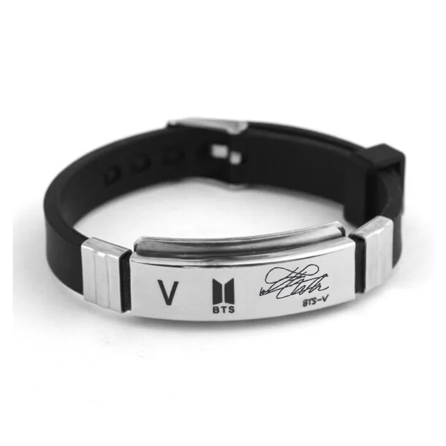 BTS Silicone Adjustable Bracelet  6