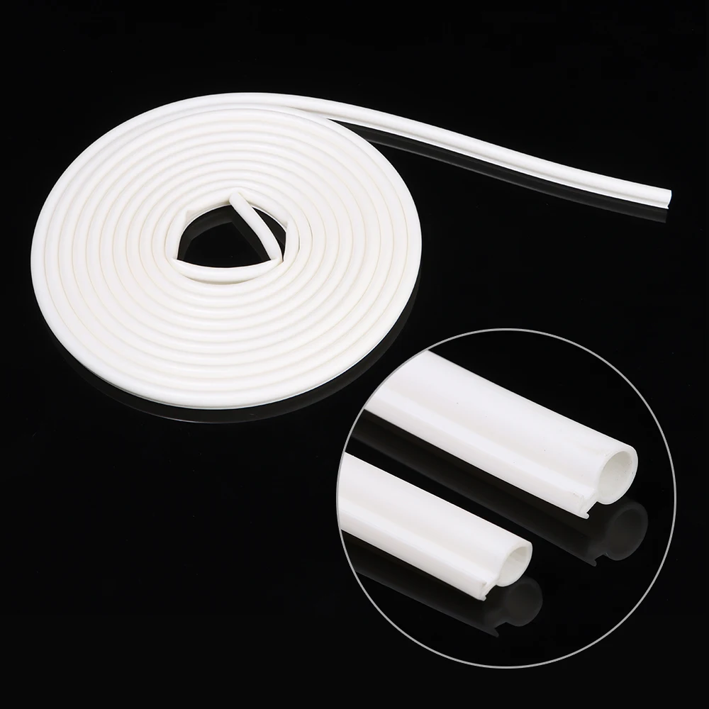 Sound Insulating Anti Collision Draught Excluder Silicone Rubber Door Gap Sealing Strip 5m
