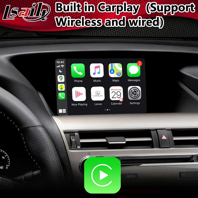 Мультимедийный видеоинтерфейс Lsailt для Android Carplay Lexus RX 450h 2013 2015 управление мышью