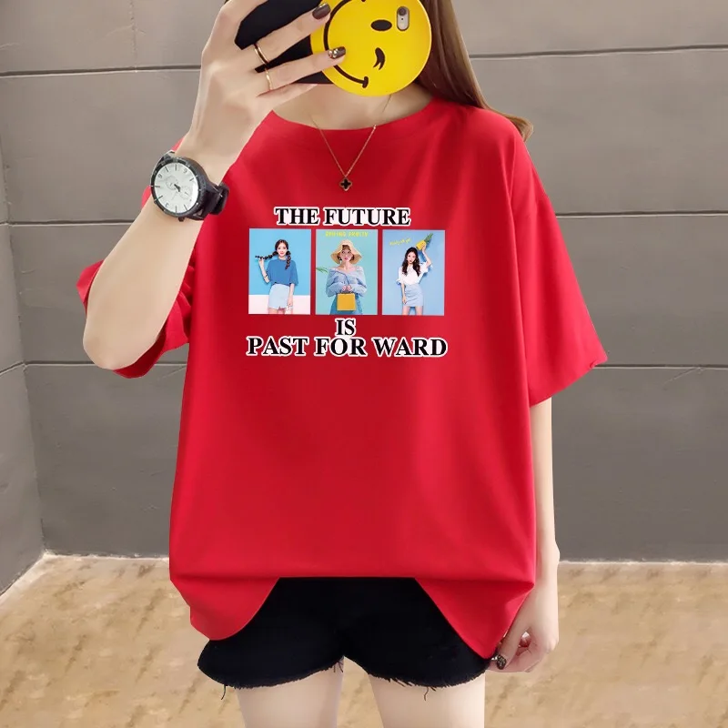 A140-T-shirt женская летняя тонкая рубашка с короткими рукавами трикотажный свитер