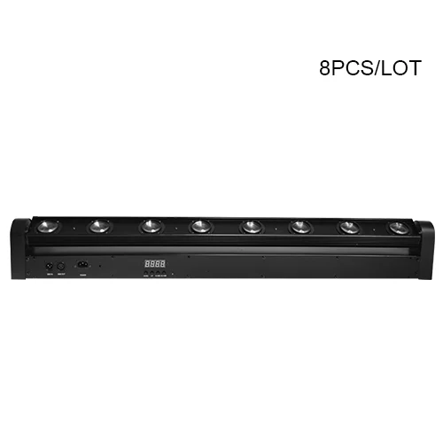 movign head 8x12w Луч пятно 4в1 движущаяся голова светильник светодиодный Cree 8x12 Вт RGBW 4в1 для дискотеки Клубные вечерние мероприятия 8 шт./лот - Цвет: movign head 8x12w