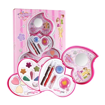 

baby Make up polish box safety non-toxic for girl dress up cosmetics kit preschool beauty makeup Game makeup Princess Doux Bebe