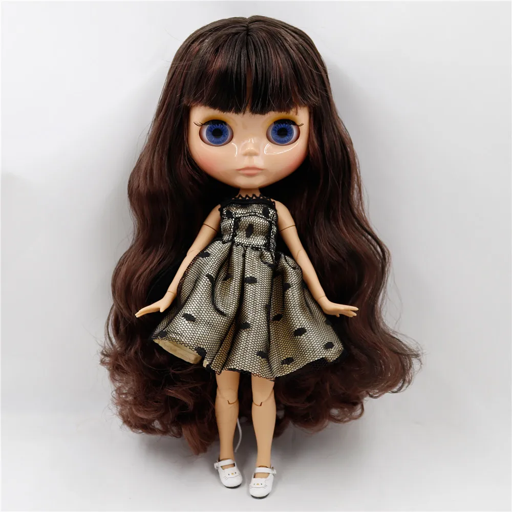 BJD Dolls Movable Dolls Humanoid Dolls 30cm 1/6 Blyth Doll Nude with Joint Body Hand Sets