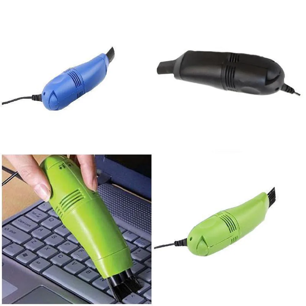 Горячая мини компьютерная вакуумная щетка многоцелевая ПК ноутбук USB Клавиатура Очиститель щетка для чистки пыли чистящий набор дропшиппинг