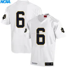 Новое поступление высокое качество майки Тони Джонс Jr.#6 колледж футболка ограниченной серии Майки S-XXXL