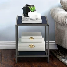 BOFENG Modern Coffee Table End Table Minimalist Modern 1 Square Side Home Furniture Bar Stool Tables Sofaside Small Desk Bedside