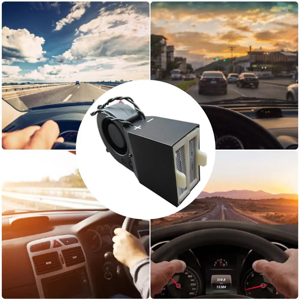 Автомобильный Электрический обогреватель Defroster турбина двойной PTC 12 V/24 V подходит для 350-500W
