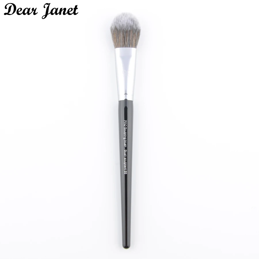 

1 piece Pro sculpting blush #99 Blusher Makeup brushes Powder contour Make up brush synthetic Hair wood handle