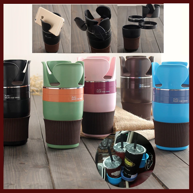 Держатель для чашки, многофункциональная, индивидуальная, креативная, простая, автомобильная подставка для стаканчиков, автомобильный держатель для стаканов, набор для напитков