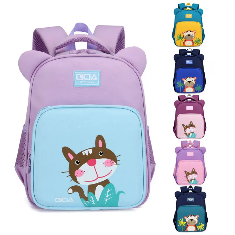 Oxford Children's Kindergarten School Backpacks Waterproof Kids Backpack Cartoon Print Book Bags for Baby Girls Boys Infant | Багаж и
