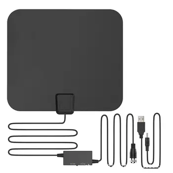 

Hdtv-t2 Hd Digital Antenna Cdx-ks008 Support 1080p or 4k within 51 miles F head Connector All-round ability