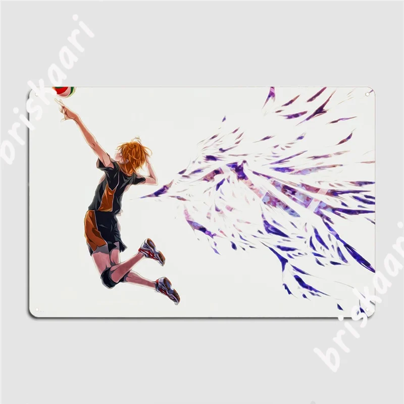 Little Giant Haikyuu Metal Sign Cave Pub Cinema Garage Designing Garage 
